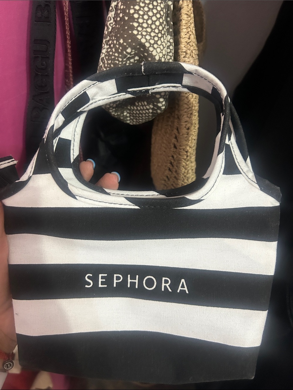 Sephora Striped Mini Bag